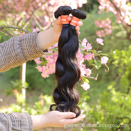 Wholesale Top Quality Unprocessed Mink Brazilian Raw Extension Body Wave Human Virgin Hair Bundle